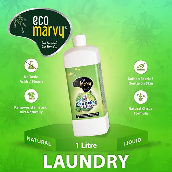 EcoMarvy is the best liquid detergent in India