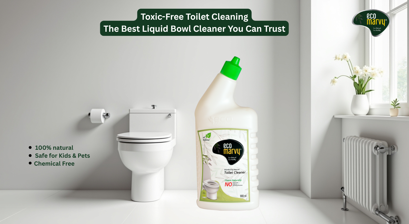 toxic-Free Toilet Cleaning: The Best Liquid Toilet Bowl Cleaner You Can Trust